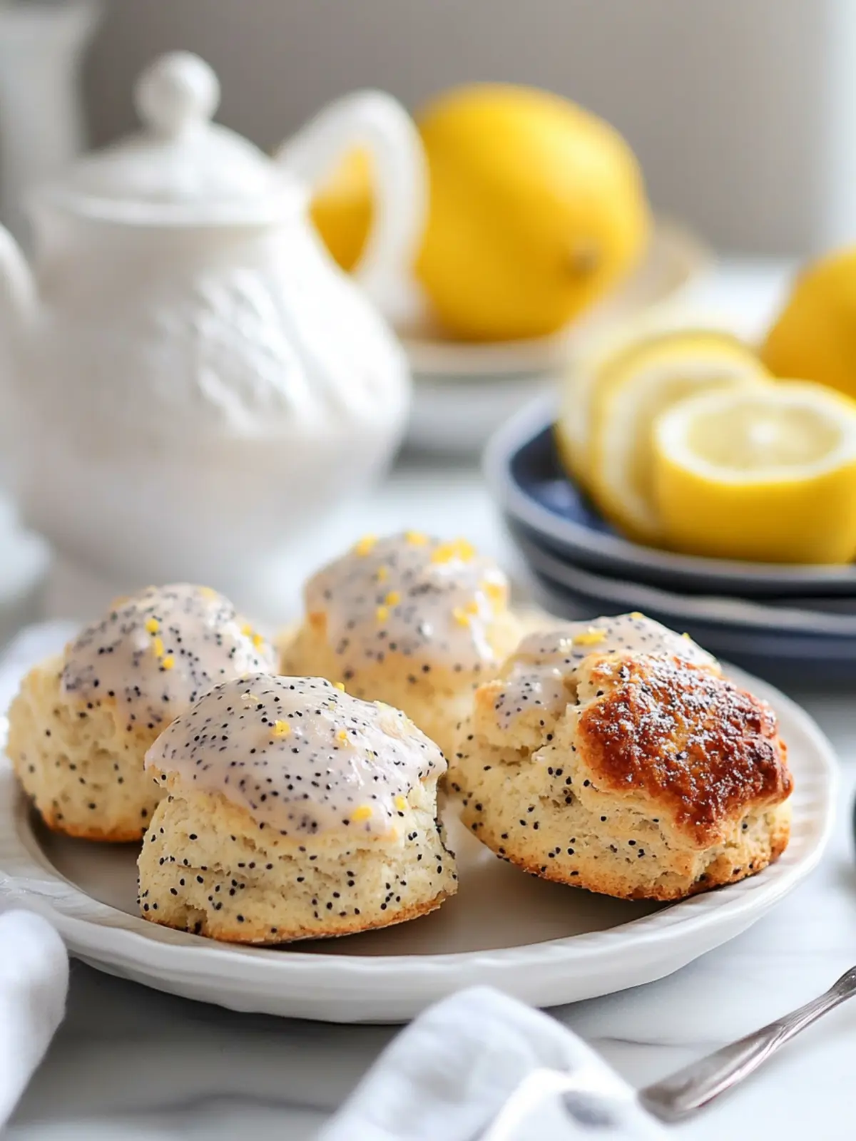 Ridiculously Easy Lemon Poppy Seed Scones for Perfect Mornings 2 Ridiculously Easy Lemon Poppy Seed Scones