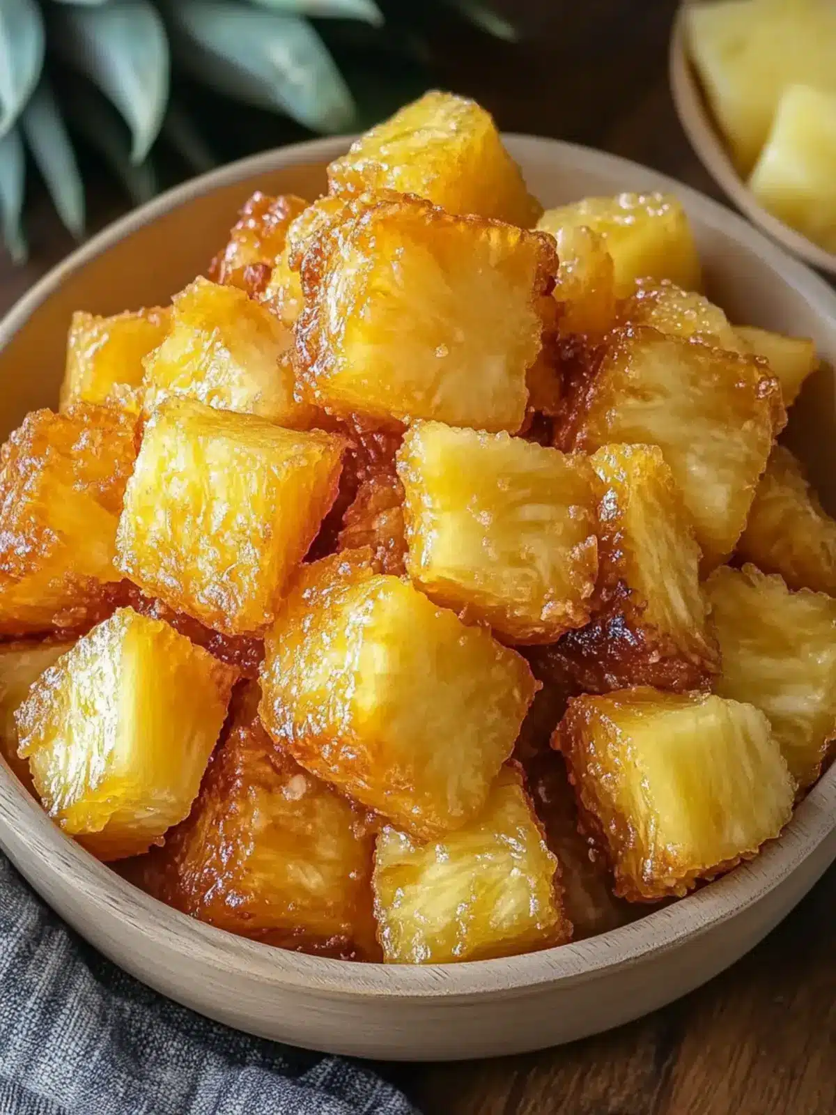 Air Fryer Pineapple Chunks: Sweet & Healthy Tropical Delight 4 Air Fryer Pineapple Chunks