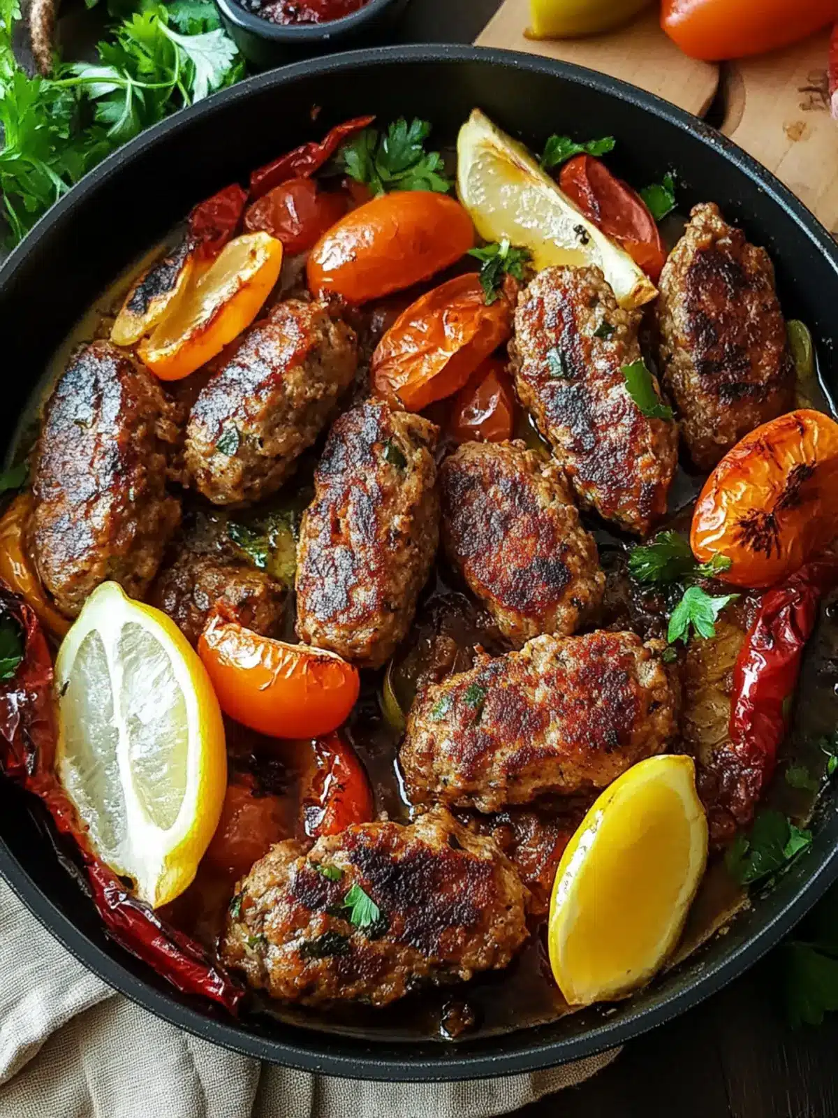 Savor One-Pan Lebanese Kafta: A Cozy Family Dinner Delight 2 Savor One-Pan Lebanese Kafta