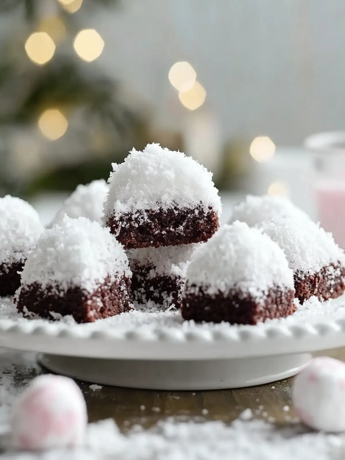 Delightful Snow Ball Brownies: A Sweet, Fudgy Winter Treat 4 Delightful Snow Ball Brownies