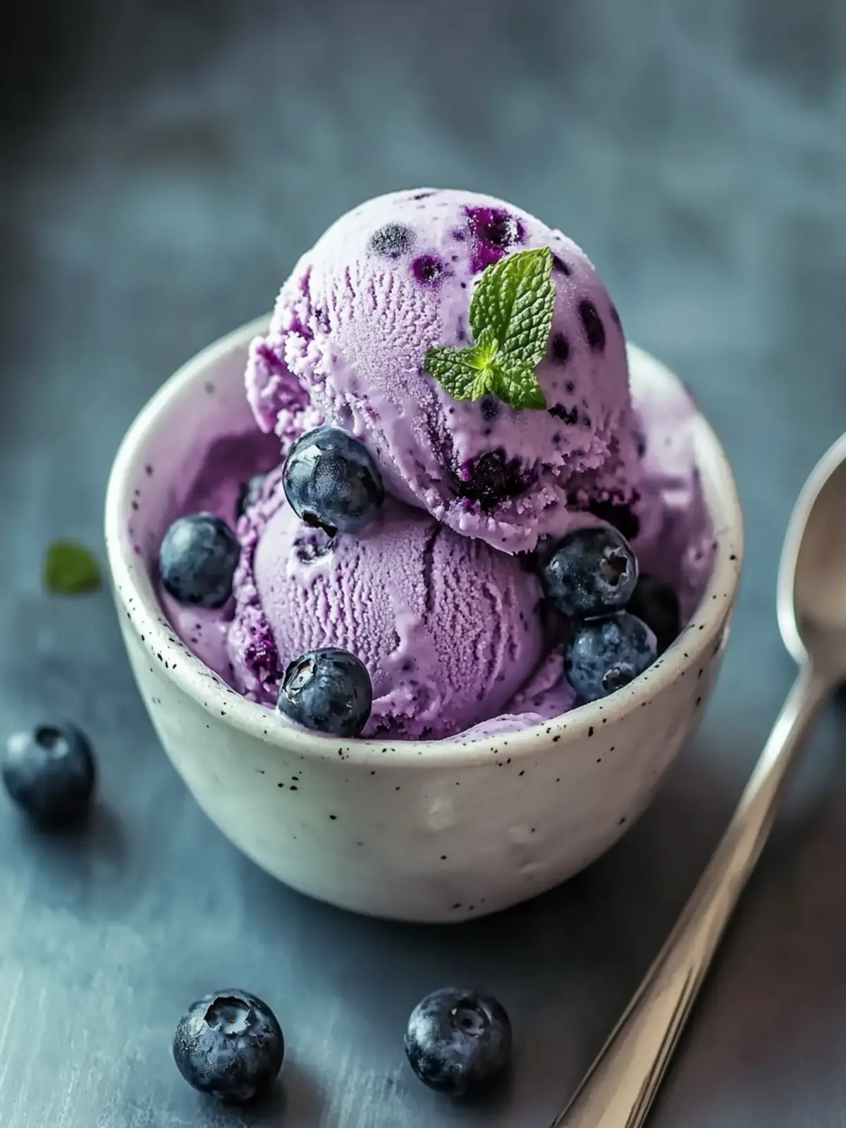 Guilt-Free Blueberry Cottage Cheese Ice Cream for Summer Bliss 3 Blueberry Cottage Cheese Ice Cream