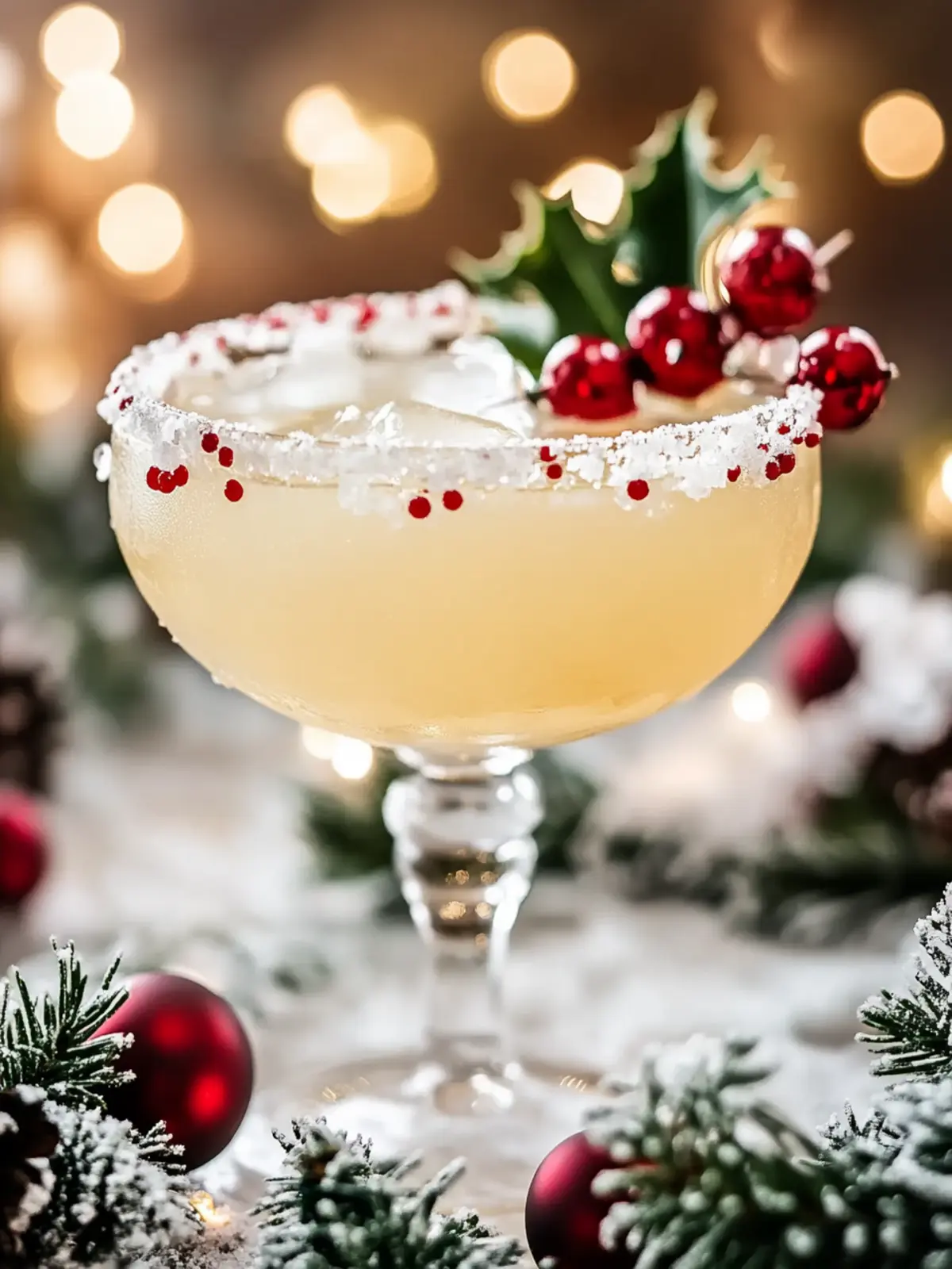 Delightful Mistletoe Margarita to Brighten Your Holiday Cheer 2 Delightful Mistletoe Margarita for Your Holiday Cheer