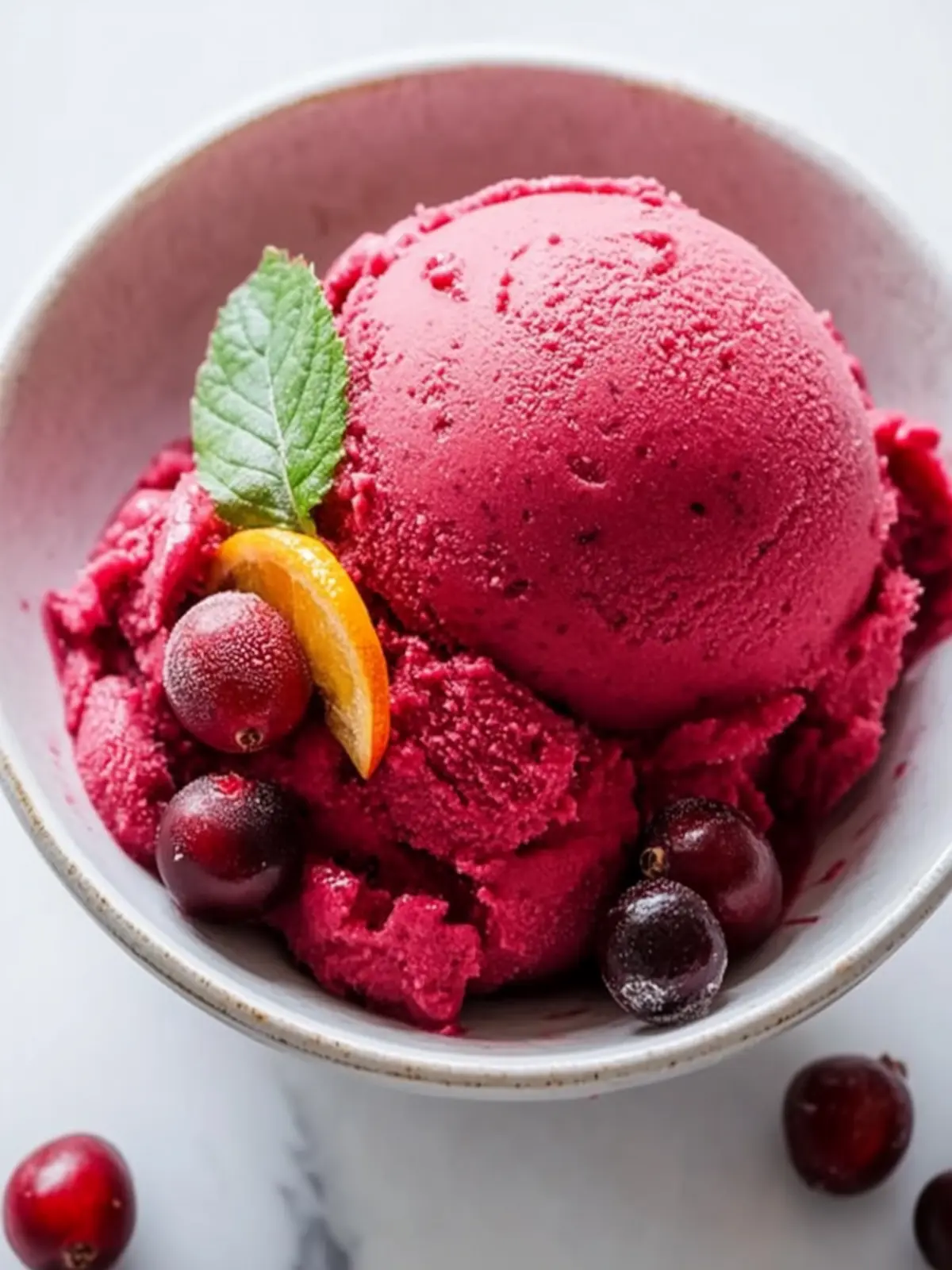 Cranberry Sorbet Tangy Sweet Delight for Refreshing Summer Treats 4 Cranberry Sorbet Tangy Sweet