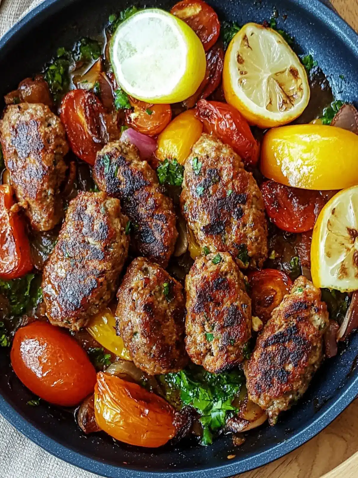 Savor One-Pan Lebanese Kafta: A Cozy Family Dinner Delight 3 Savor One-Pan Lebanese Kafta