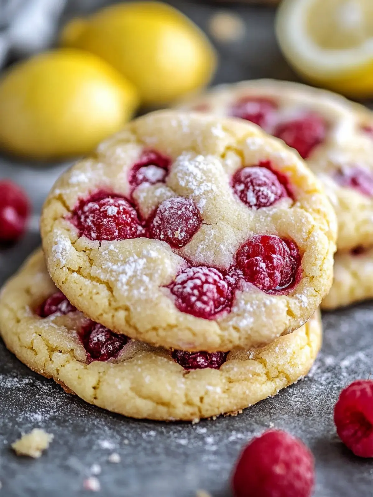 Delicious Lemon Raspberry Cookies for Sweet Chewy Bliss 3 Lemon Raspberry Cookies