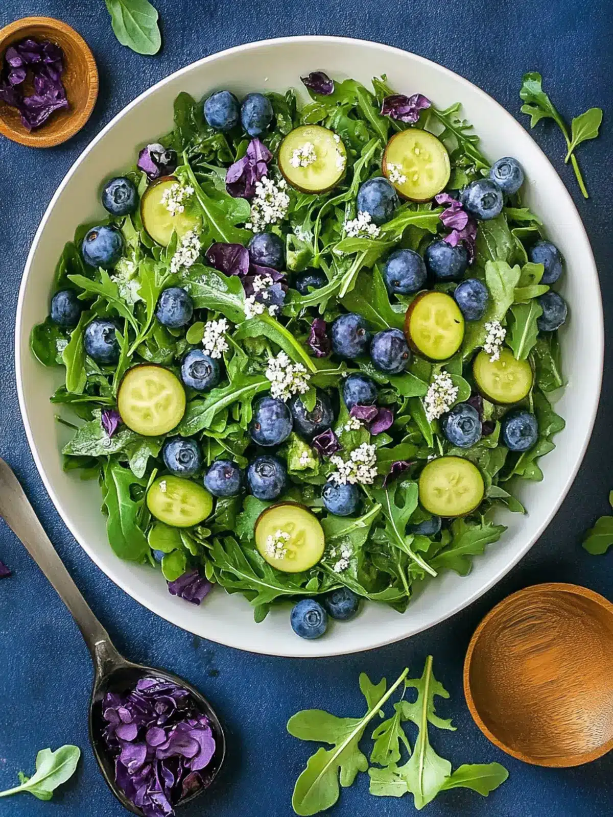 Vibrant Blueberry Arugula Herb Salad for Fresh Flavors 5 Blueberry Arugula Herb Salad