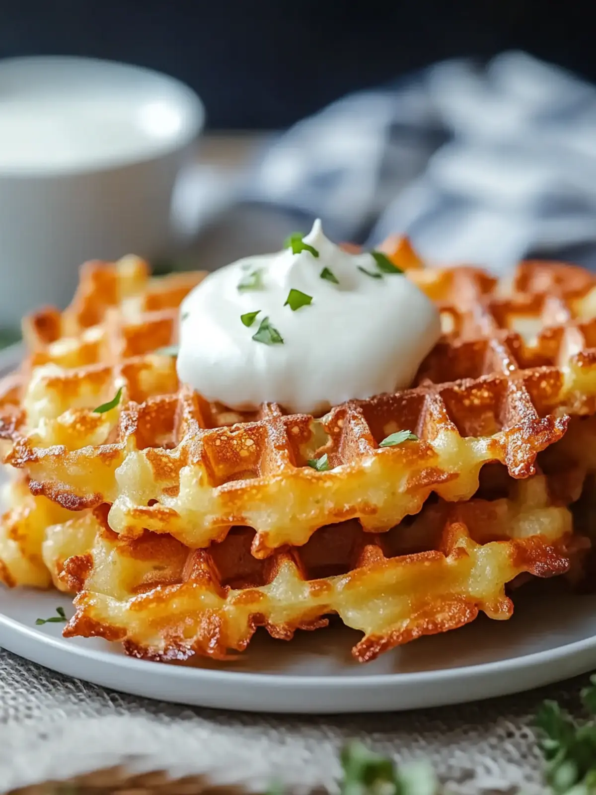 Crispy Waffle Iron Hashbrowns: Your New Favorite Breakfast Enjoyment 4 Crispy Waffle Iron Hashbrowns