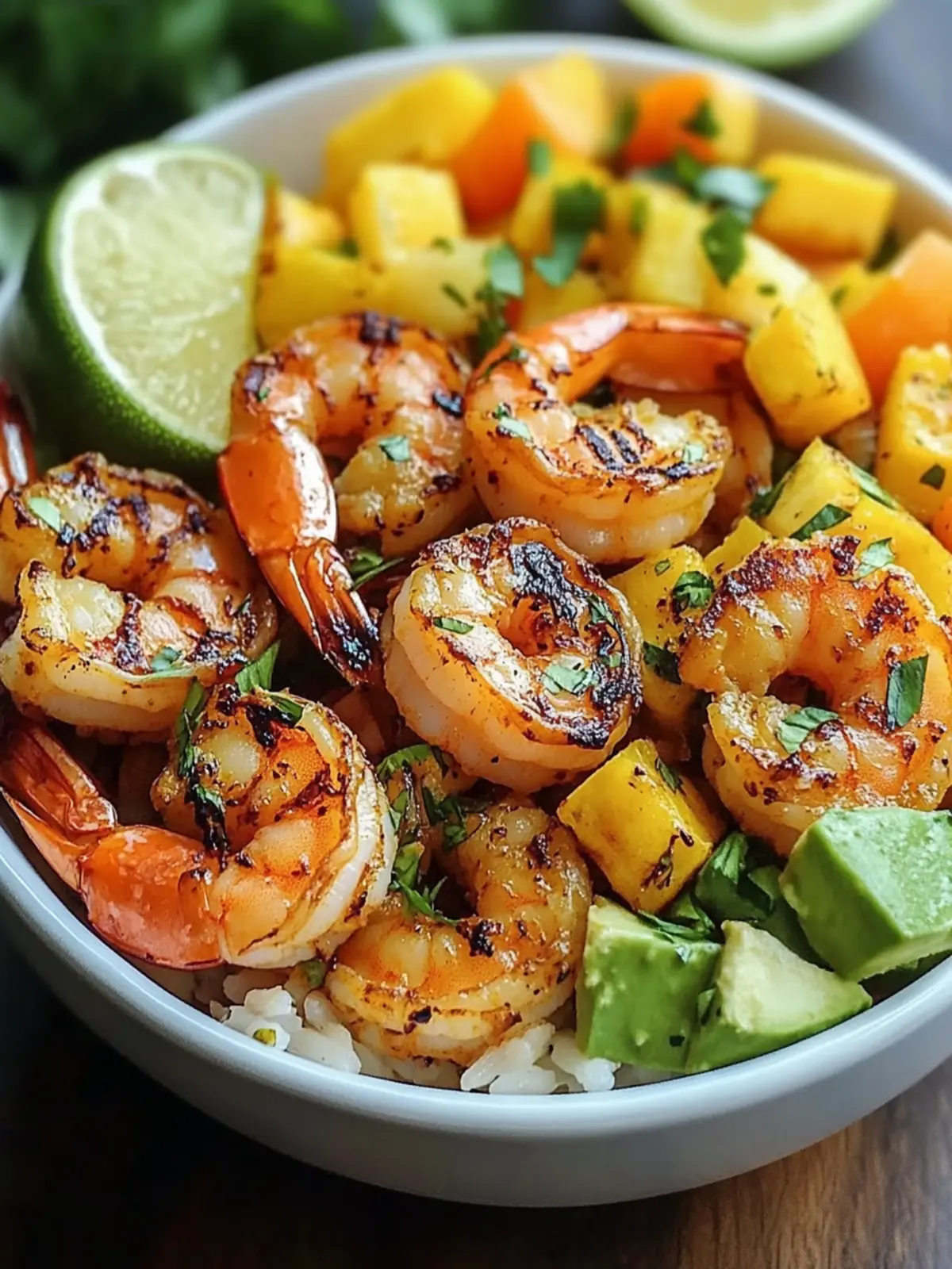 Delicious Tropical Shrimp Rice Bowl for a Flavor Escape Today 5 Delicious Tropical Shrimp Rice Bowl for a Flavor Escape