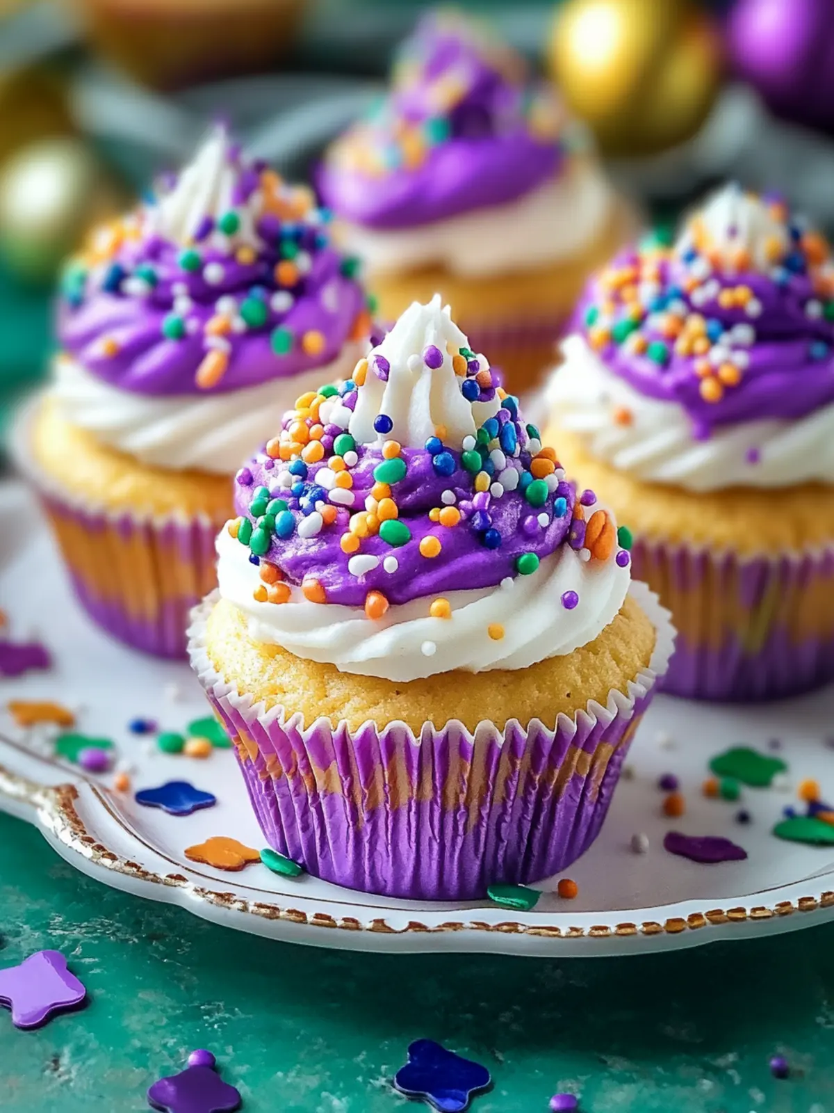 King Cake Cupcakes: A Festive Twist on a Classic Favorite 4 King Cake Cupcakes