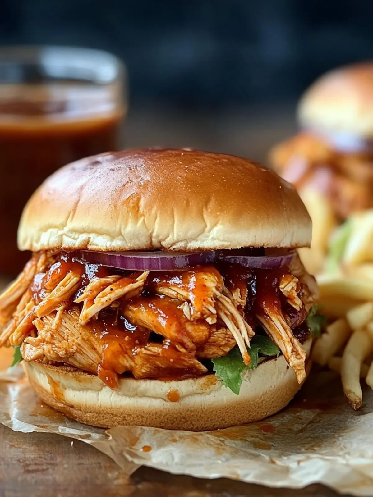 Zesty Slow Cooker BBQ Chicken Sandwiches for Effortless Dinners 3 Zesty Slow Cooker BBQ Chicken Sandwiches