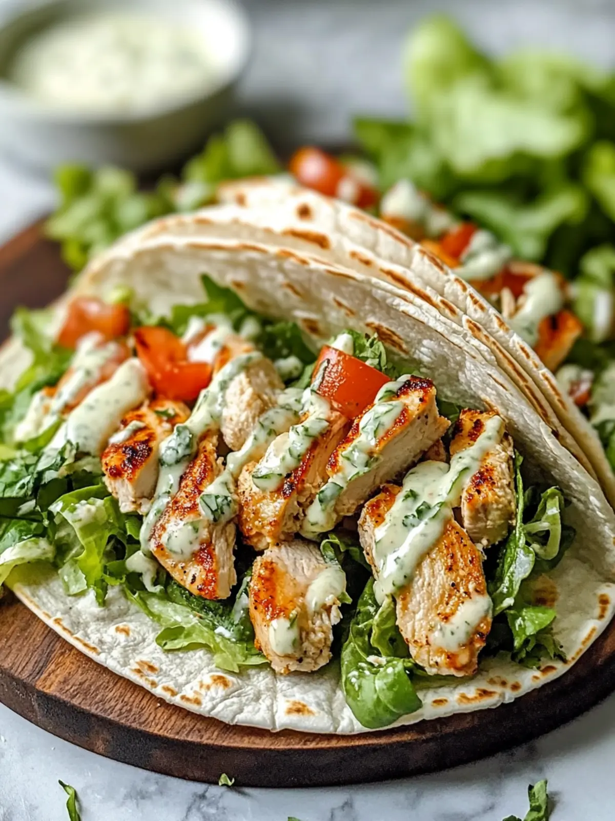 Savory Smash Chicken Caesar Tacos You’ll Crave Over Fast Food 5 Smash Chicken Caesar Tacos