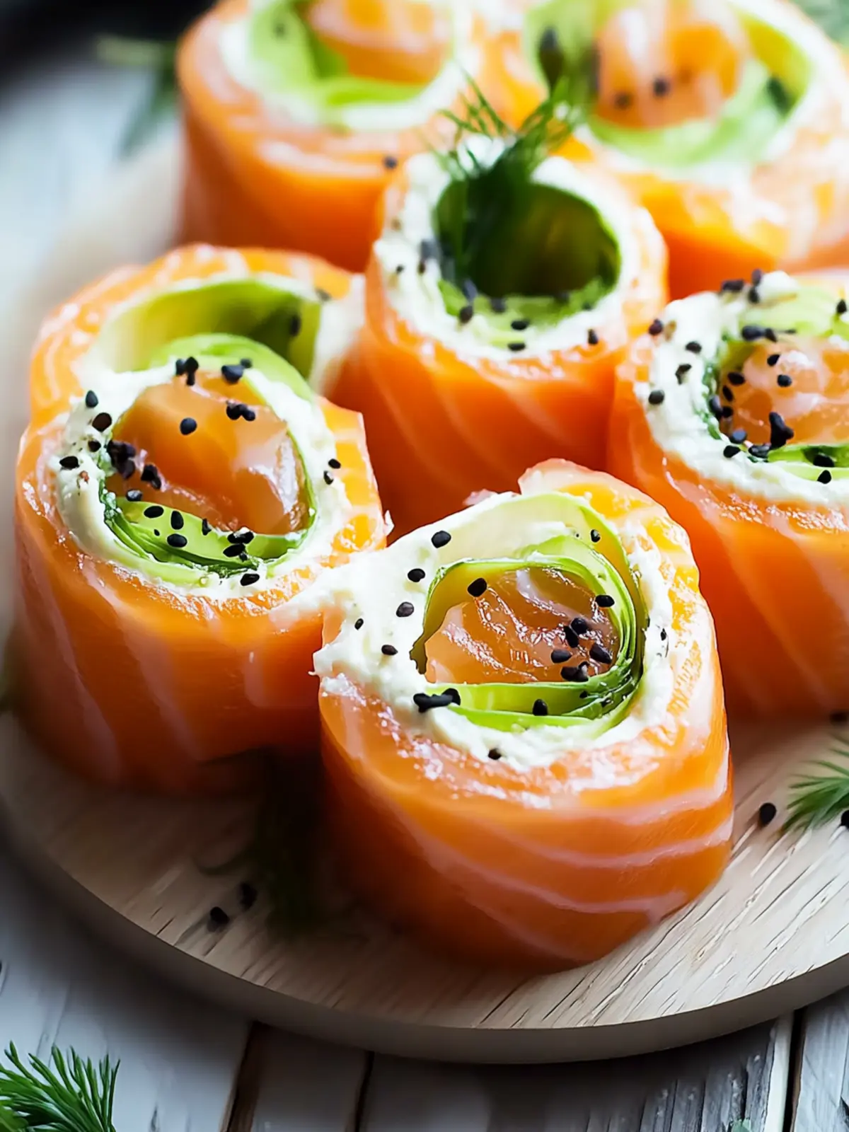 Quick & Creamy Smoked Salmon Roll Ups: Low-Carb Bliss in 15 Minutes 2 Quick & Creamy Smoked Salmon Roll Ups