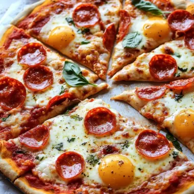 Flavor-Packed Breakfast Pizza for a Healthy Morning Boost 9 Breakfast Pizza