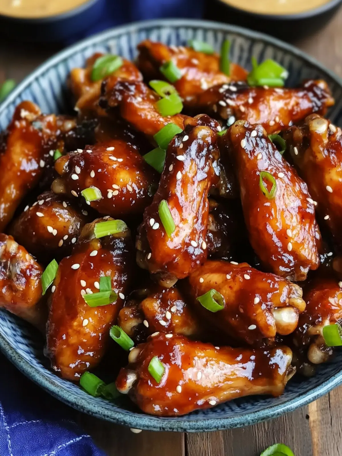 Sticky Hoisin and Garlic Chicken Wings for Easy Crowd Pleasing 3 Sticky Hoisin and Garlic Chicken Wings