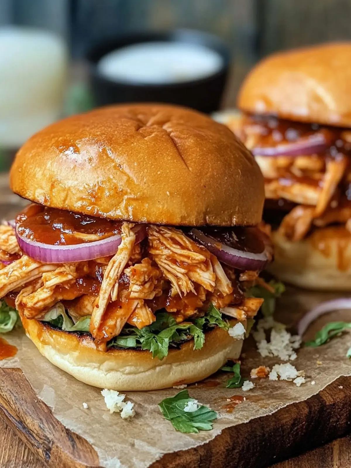 Zesty Slow Cooker BBQ Chicken Sandwiches for Effortless Dinners 5 Zesty Slow Cooker BBQ Chicken Sandwiches
