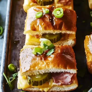 Cuban Pull-Apart Sliders with Irresistible Pickle Butter Magic 9 Cuban Pull-Apart Sliders with Irresistible Pickle Butter