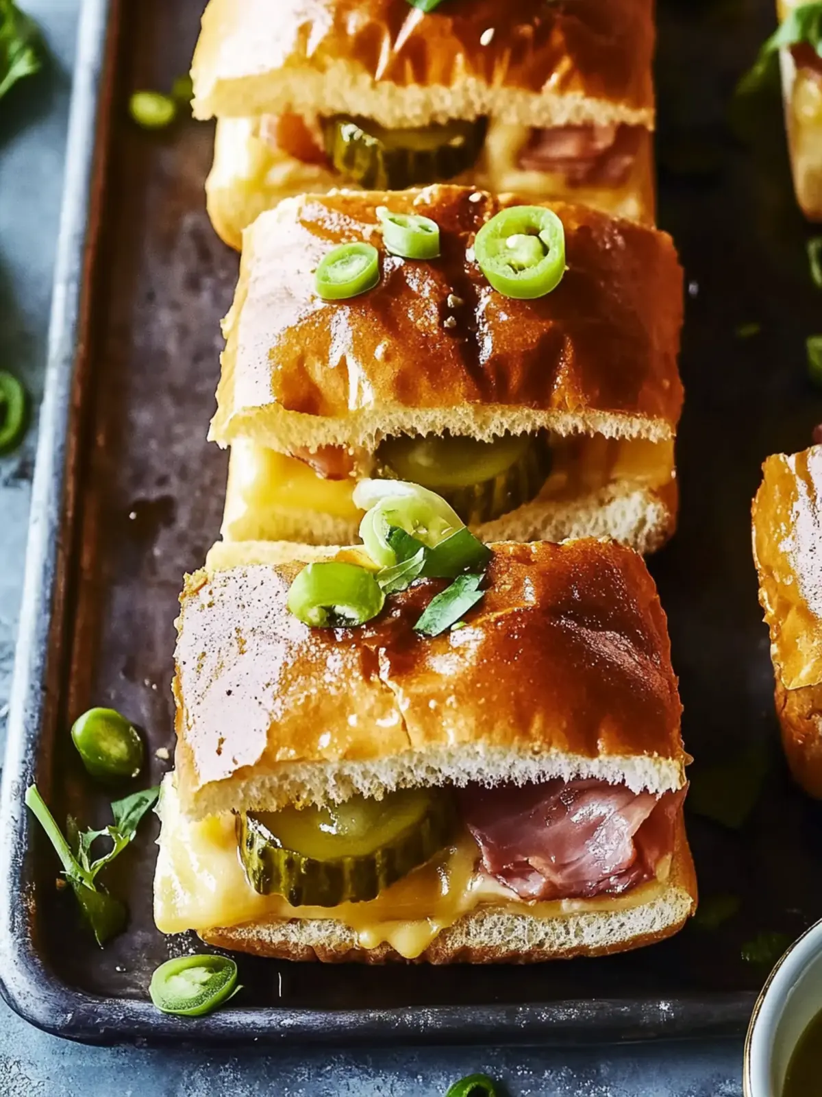 Cuban Pull-Apart Sliders with Irresistible Pickle Butter Magic 5 Cuban Pull-Apart Sliders with Irresistible Pickle Butter