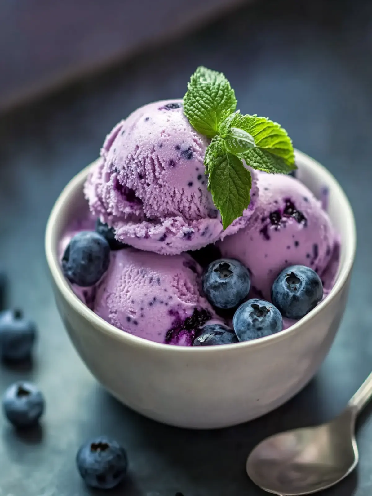 Guilt-Free Blueberry Cottage Cheese Ice Cream for Summer Bliss 4 Blueberry Cottage Cheese Ice Cream