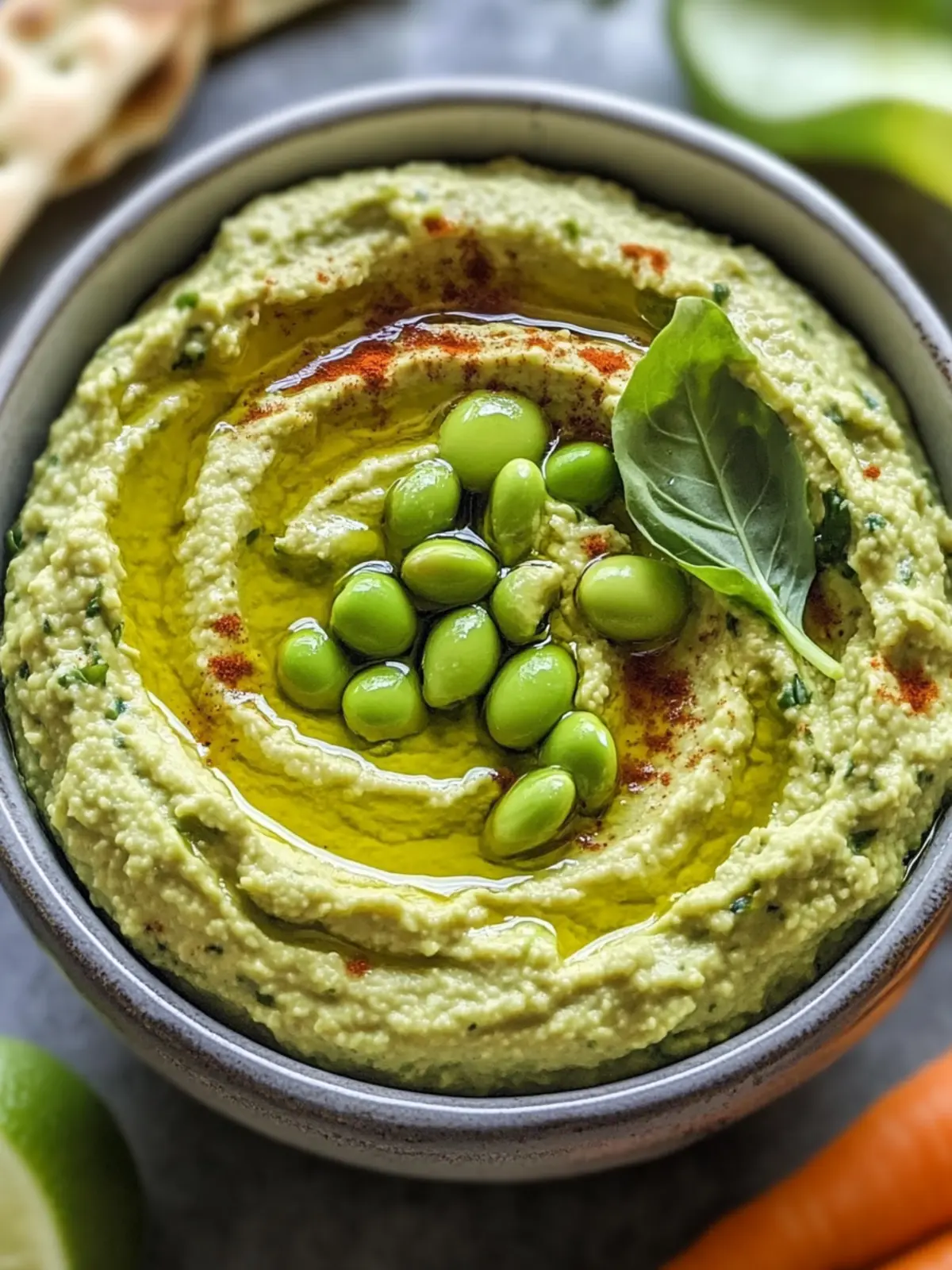 Creamy Edamame Hummus: Your New Favorite Vegan Snack 5 Creamy Edamame Hummus