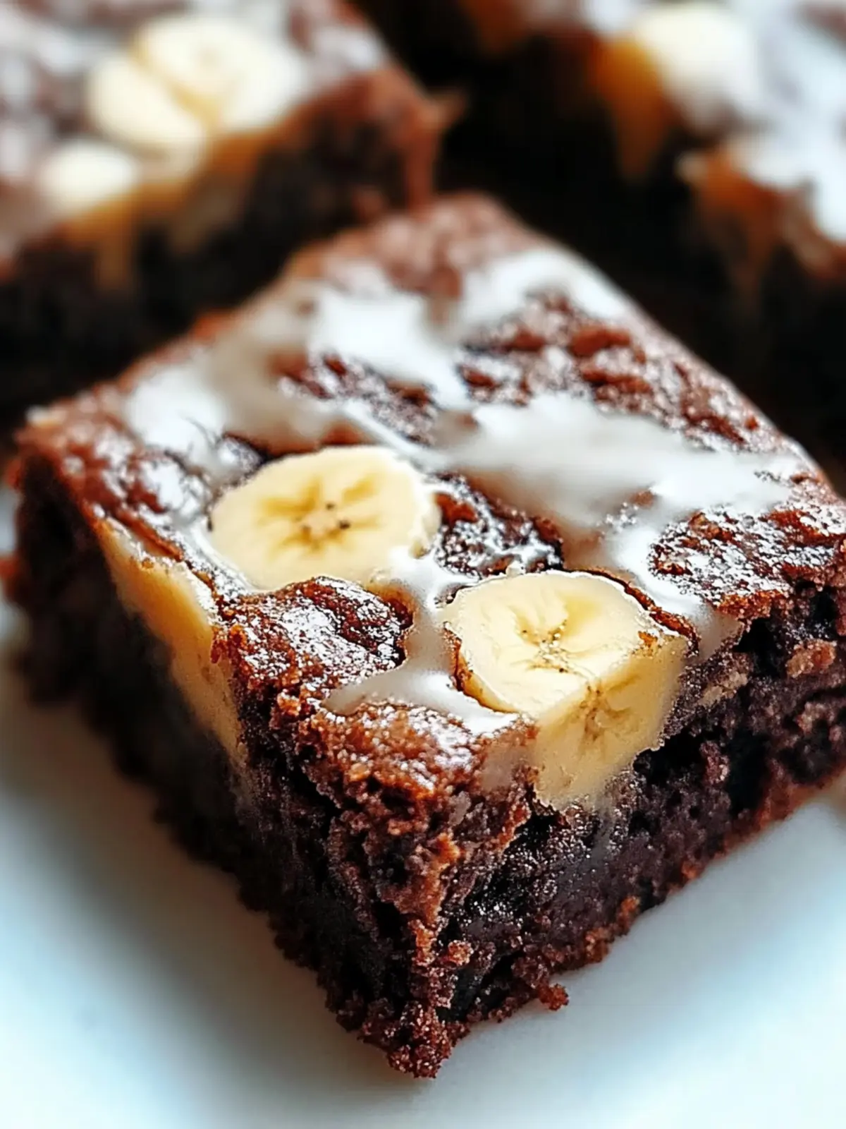 Banana Bread Brownies: A Sweet Twist You'll Crave Again! 2 Banana Bread Brownies