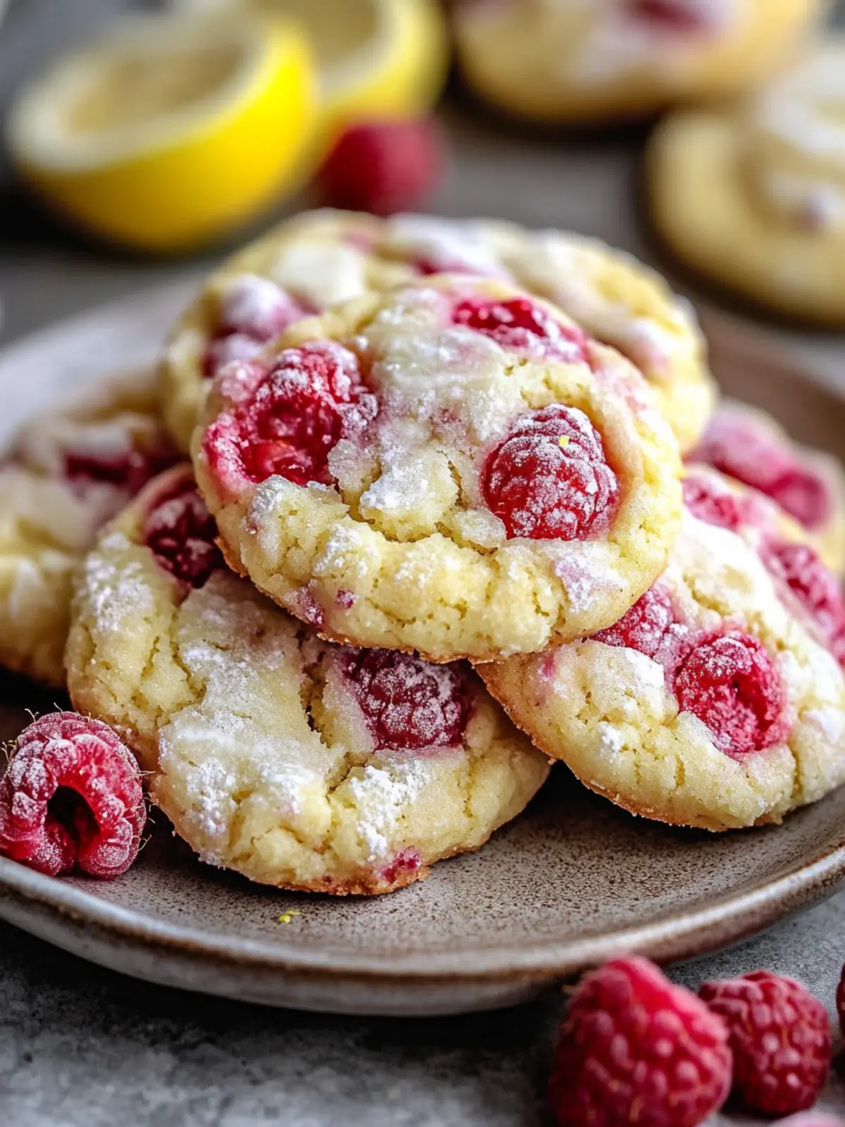 Delicious Lemon Raspberry Cookies for Sweet Chewy Bliss 5 Lemon Raspberry Cookies