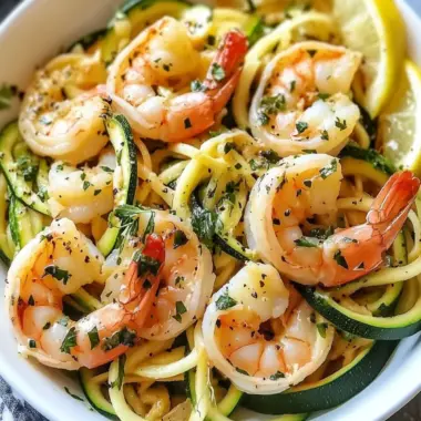 Fresh Garlic Butter Shrimp Scampi with Zucchini Noodles Bliss! 9 Fresh Garlic Butter Shrimp Scampi with Zucchini Noodles Bliss