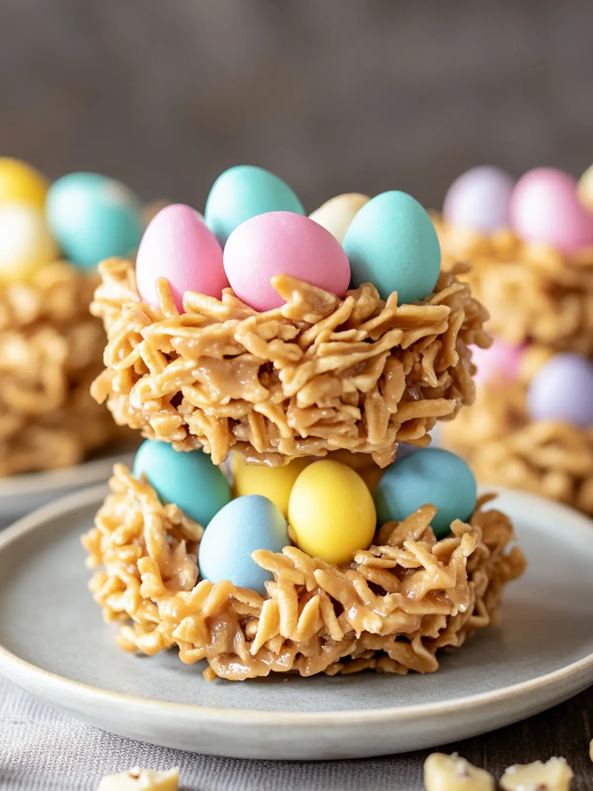 Easter Egg Peanut Butter Haystacks That Kids Will Love 3 Easter Egg Peanut Butter Haystacks