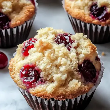 Cherry Cobbler Muffins That Taste Like Warm Summer Bliss! 9 Cherry Cobbler Muffins That Taste Like Warm Summer Bliss