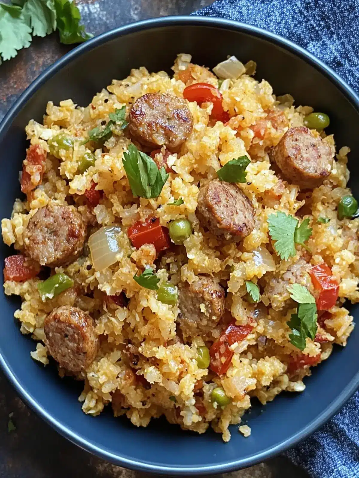 Savor Easy Cajun Sausage Cauliflower Rice for Healthy Nights 5 Easy Cajun Sausage Cauliflower Rice