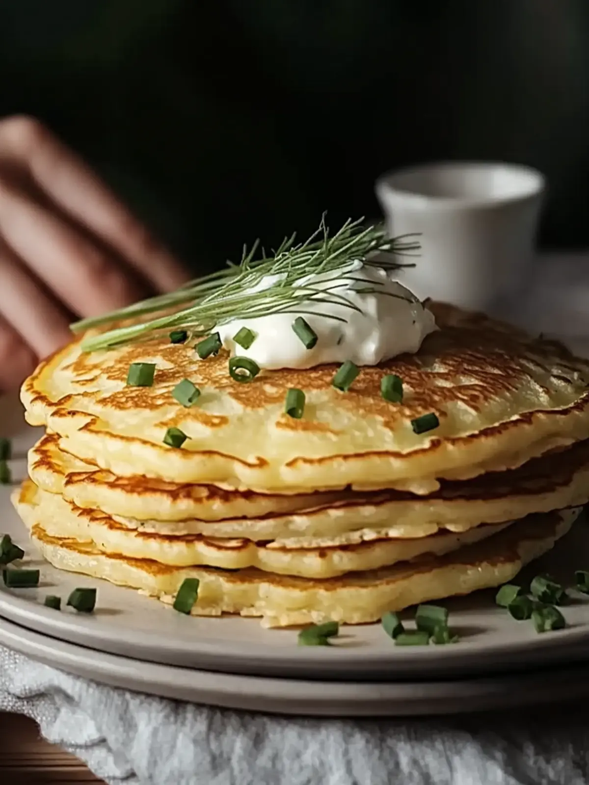 Cheese & Chive Pancakes: Your New Savory Breakfast Obsession 2 Cheese & Chive Pancakes