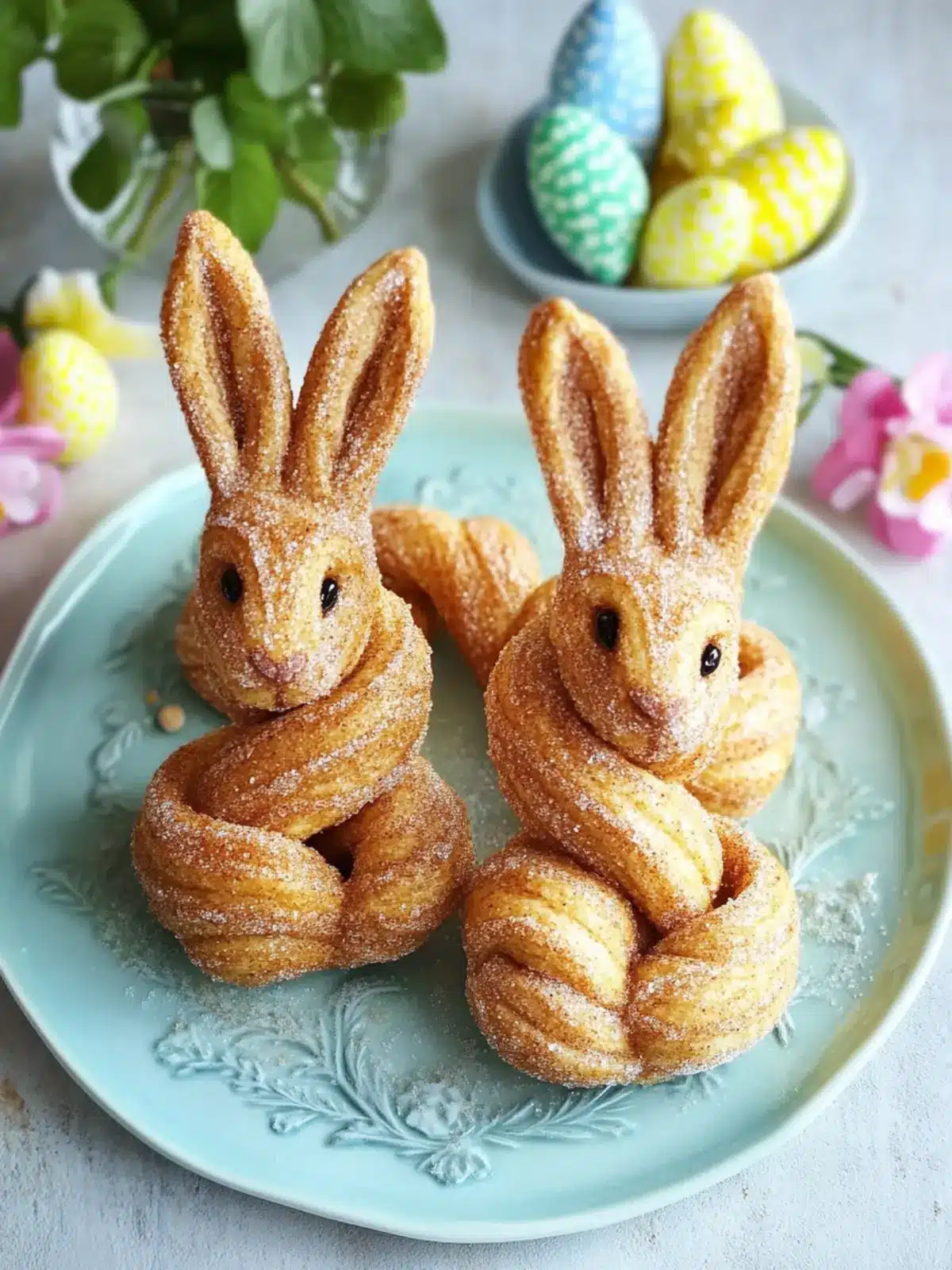 Cinnamon Sugar Easter Bunny Twists for Festive Family Fun 4 Cinnamon Sugar Easter Bunny Twists