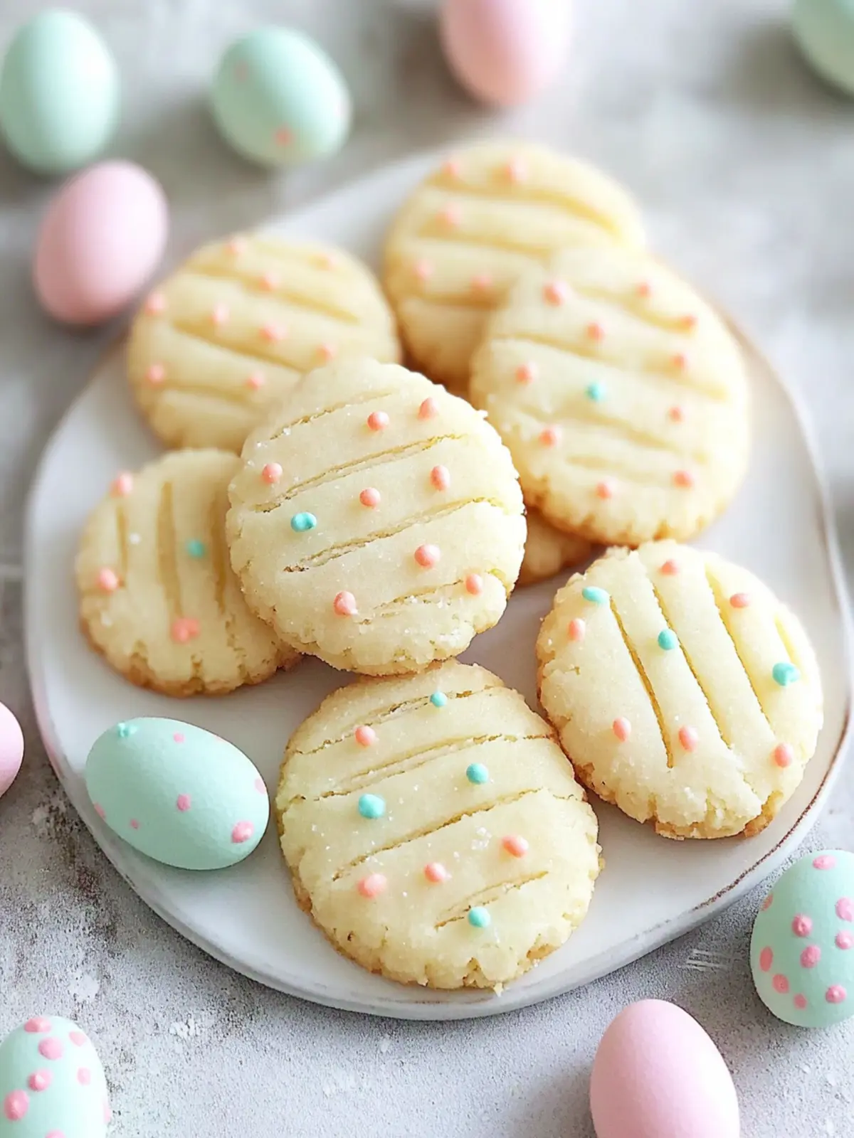 Melt-in-Your-Mouth Easter Shortbread Cookies to Celebrate 4 Easter Shortbread Cookies