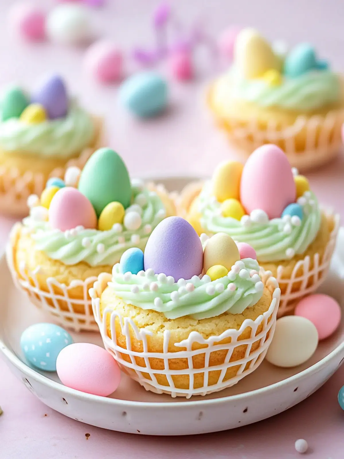 Easter Basket Sugar Cookie Cups for a Colorful Celebration 3 Easter Basket Sugar Cookie Cups