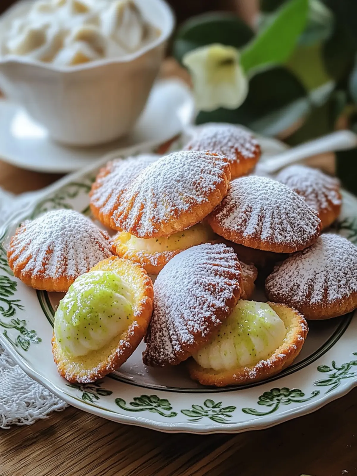 Pandan Coconut Madeleines – Tropical Treats Everyone Loves 4 Pandan Coconut Madeleines