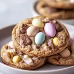 Easter Chocolate Cookies with Mini Malteser Bunnies Galore 13 Easter Chocolate Cookies with Mini Malteser Bunnies and Mini Eggs