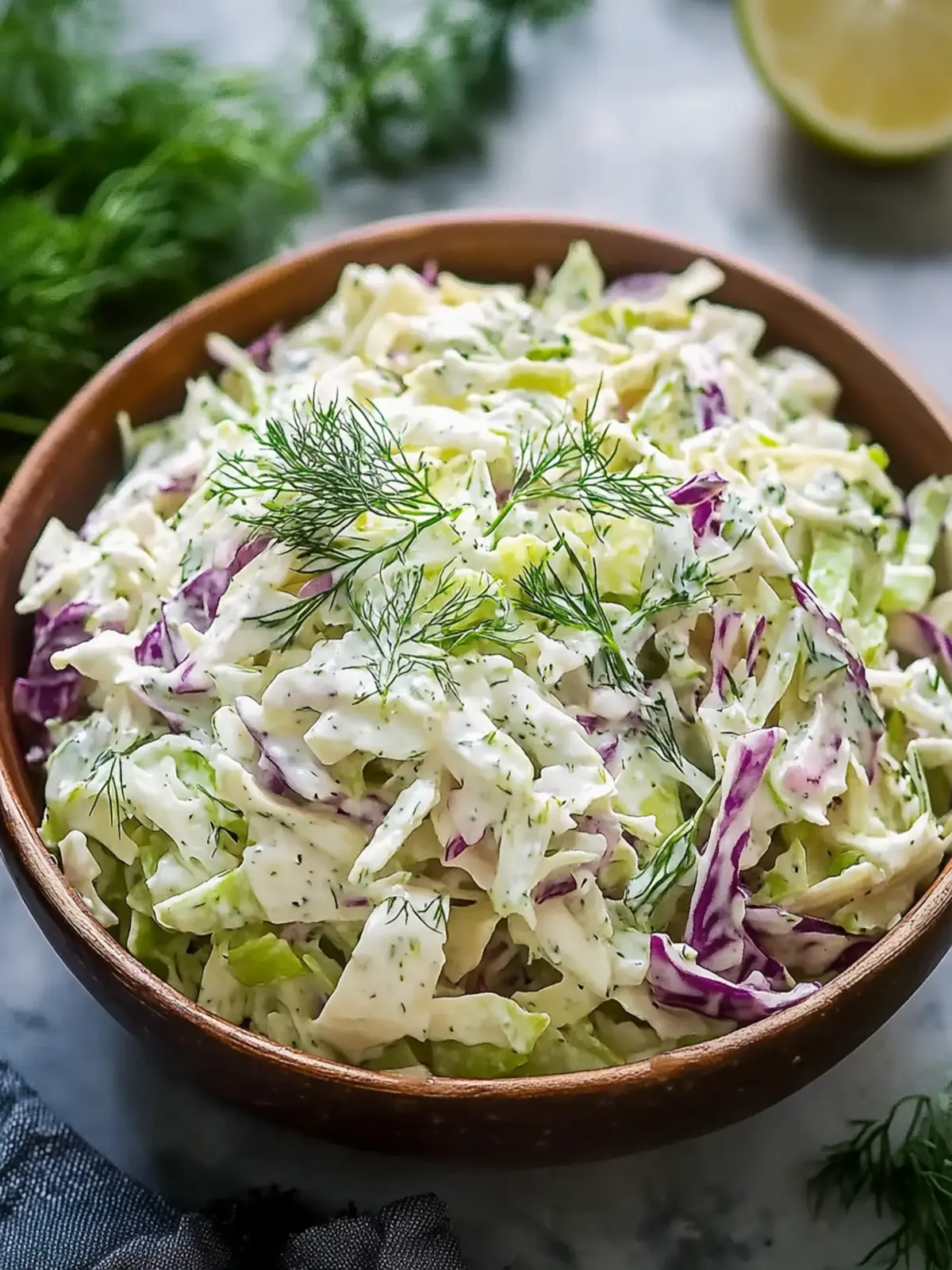 Zesty Quick Dill Coleslaw Dressing for Fresh Summer Meals 2 Quick Dill Coleslaw Dressing