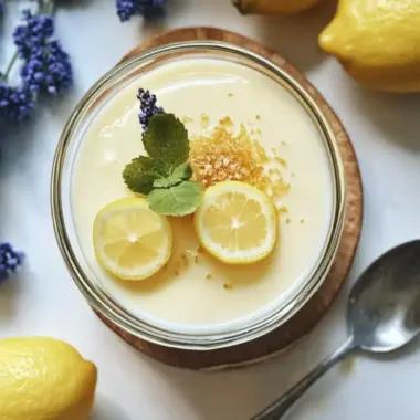 Lemon Posset British Dessert: Effortless Elegance Awaits 9 Lemon Posset British Dessert