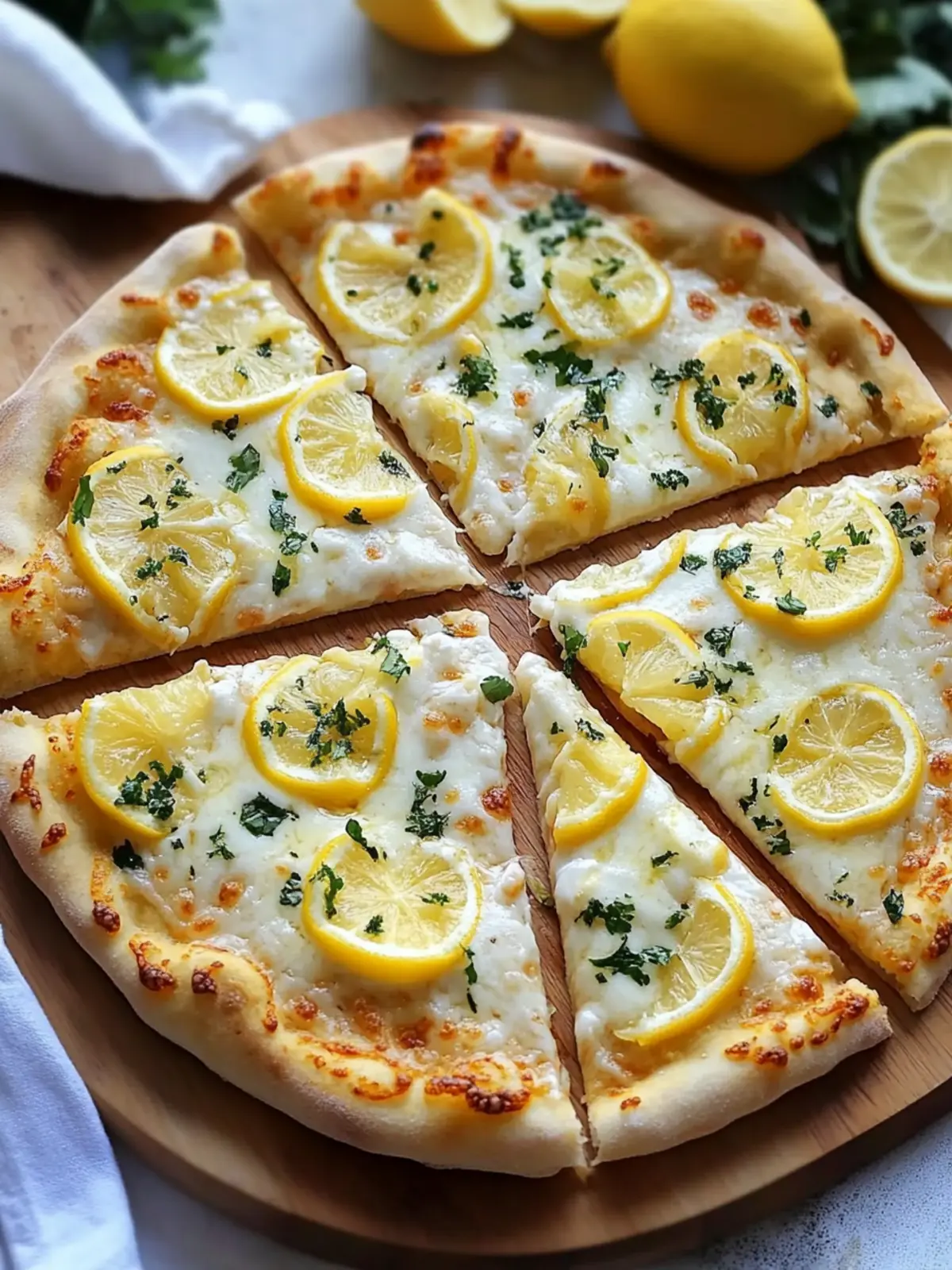 Bright and Zesty Lemon Pizza: A Refreshing Twist on Tradition 5 Bright and Zesty Lemon Pizza