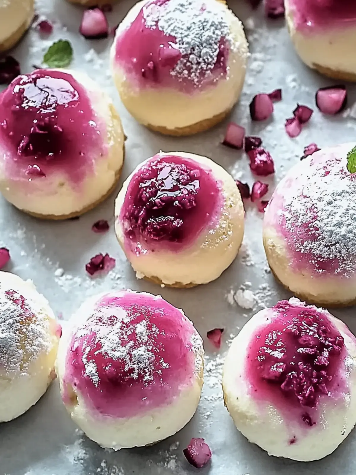 Rhubarb Cheesecake Bombs: Sweet, Tangy Treats You’ll Love 3 Rhubarb Cheesecake Bombs