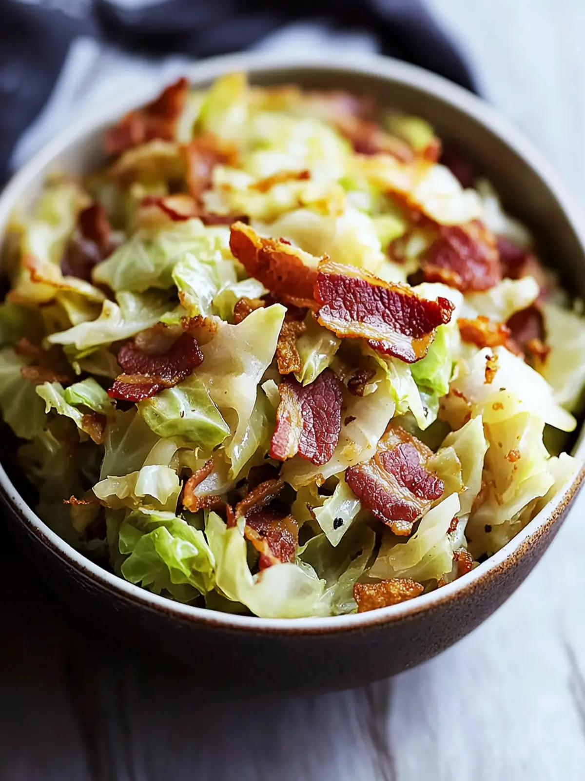 Savory Southern Fried Cabbage with Bacon for Quick Comfort 4 Southern Fried Cabbage with Bacon