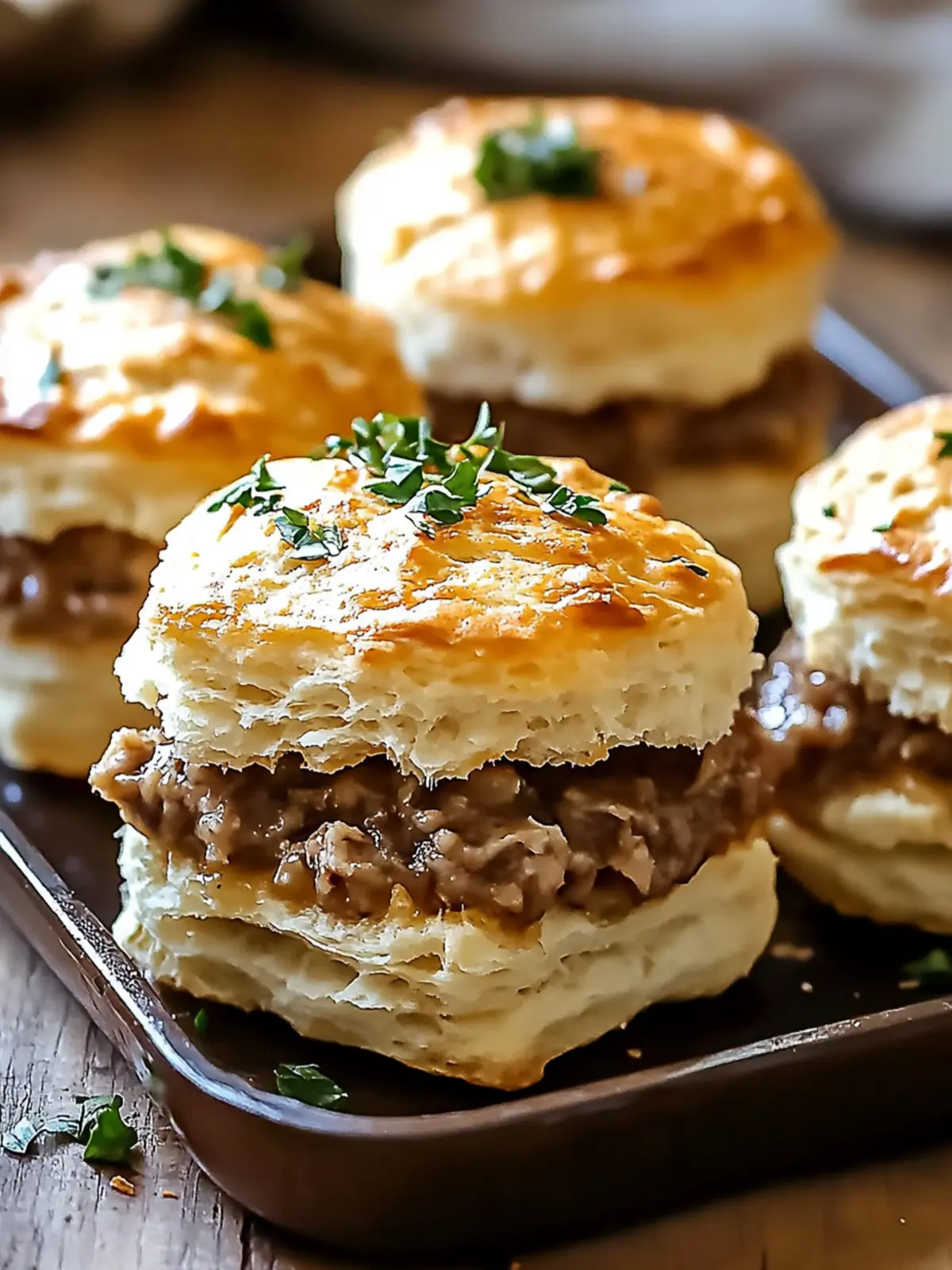 Baked French Dip Biscuits Recipe: Family Delight in 25 Minutes 3 Baked French Dip Biscuits Recipe