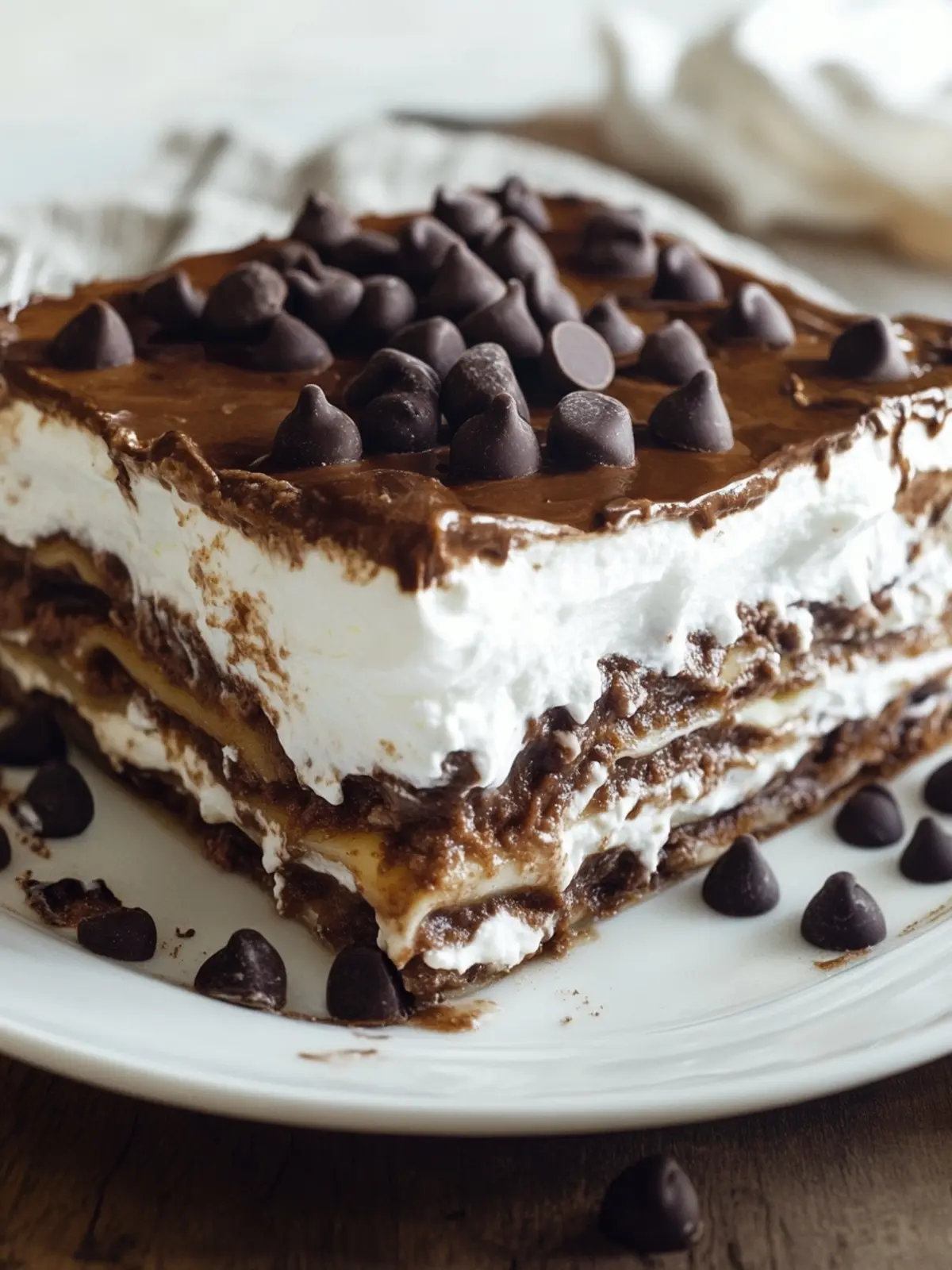Decadent Hot Chocolate Lasagna Recipe for Chocolate Lovers 3 Hot Chocolate Lasagna Recipe