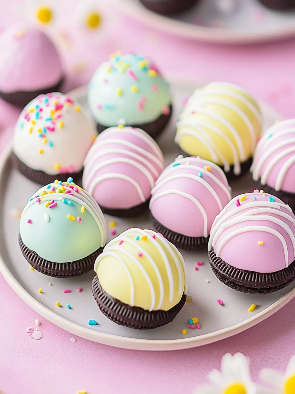 Easter Egg Oreo Cookie Balls: No-Bake Fun for Everyone 4 Easter Egg Oreo Cookie Balls