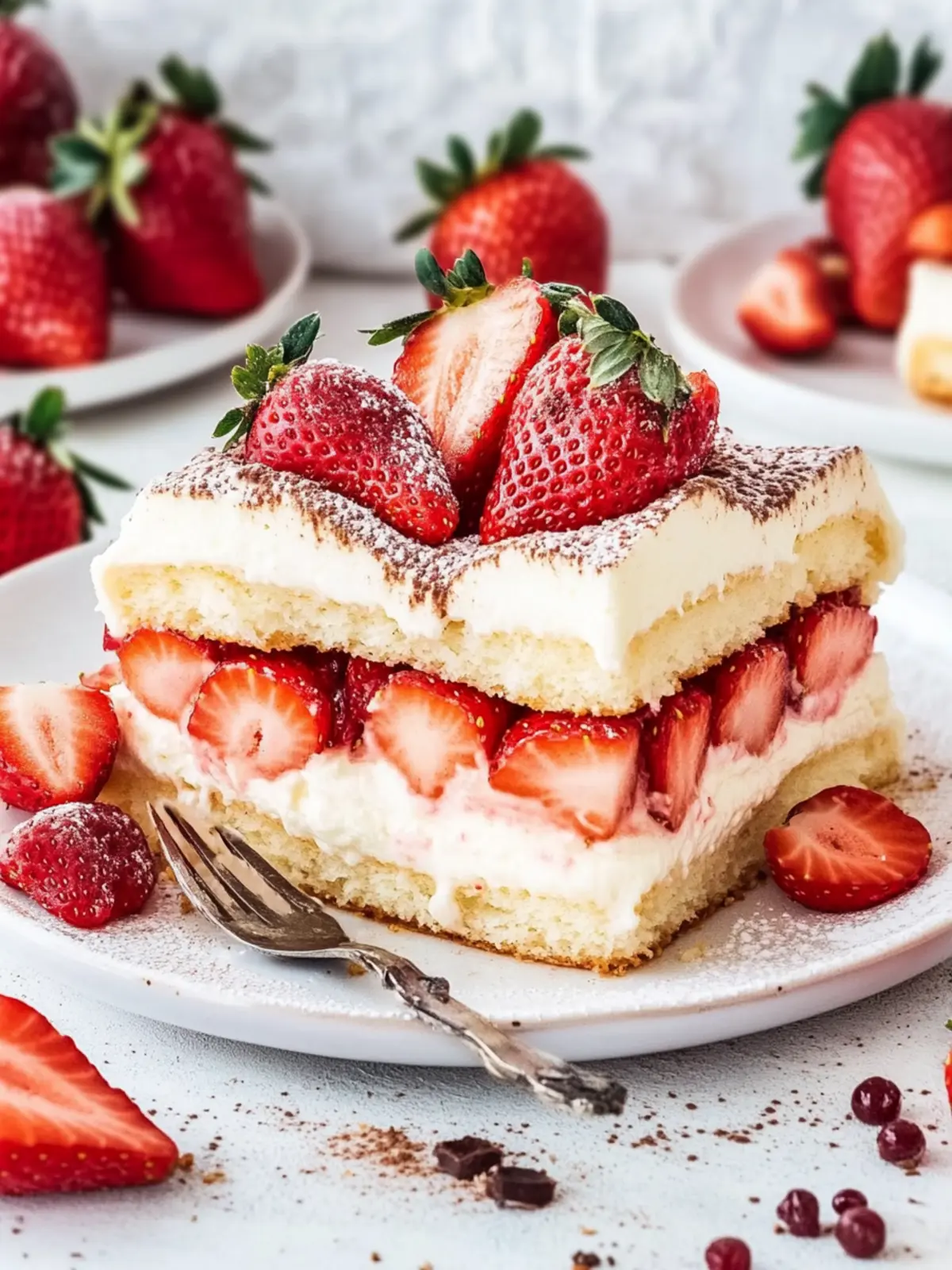 Delicious No-Bake Strawberry Tiramisu for Summer Bliss 4 Strawberry Tiramisu