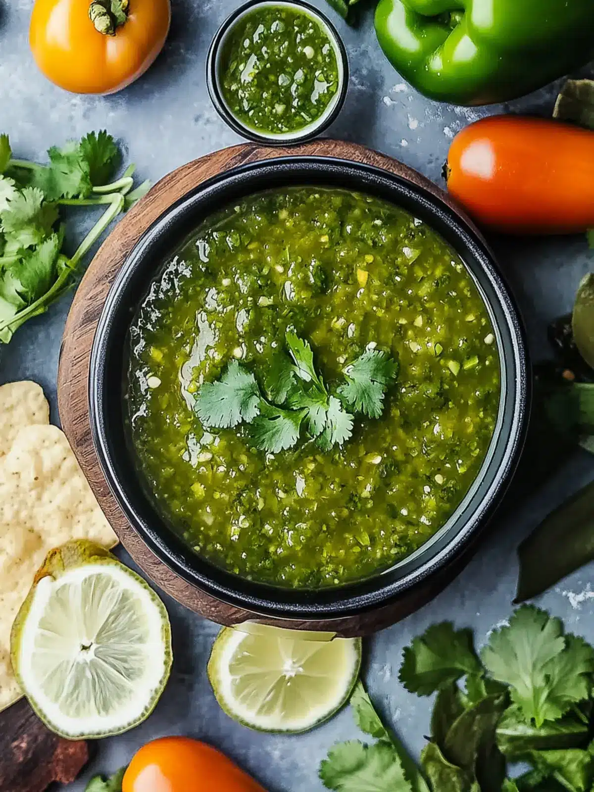 Tomatillo Green Chili Salsa: Fresh, Quick, and Flavorful Delight 4 Tomatillo Green Chili Salsa