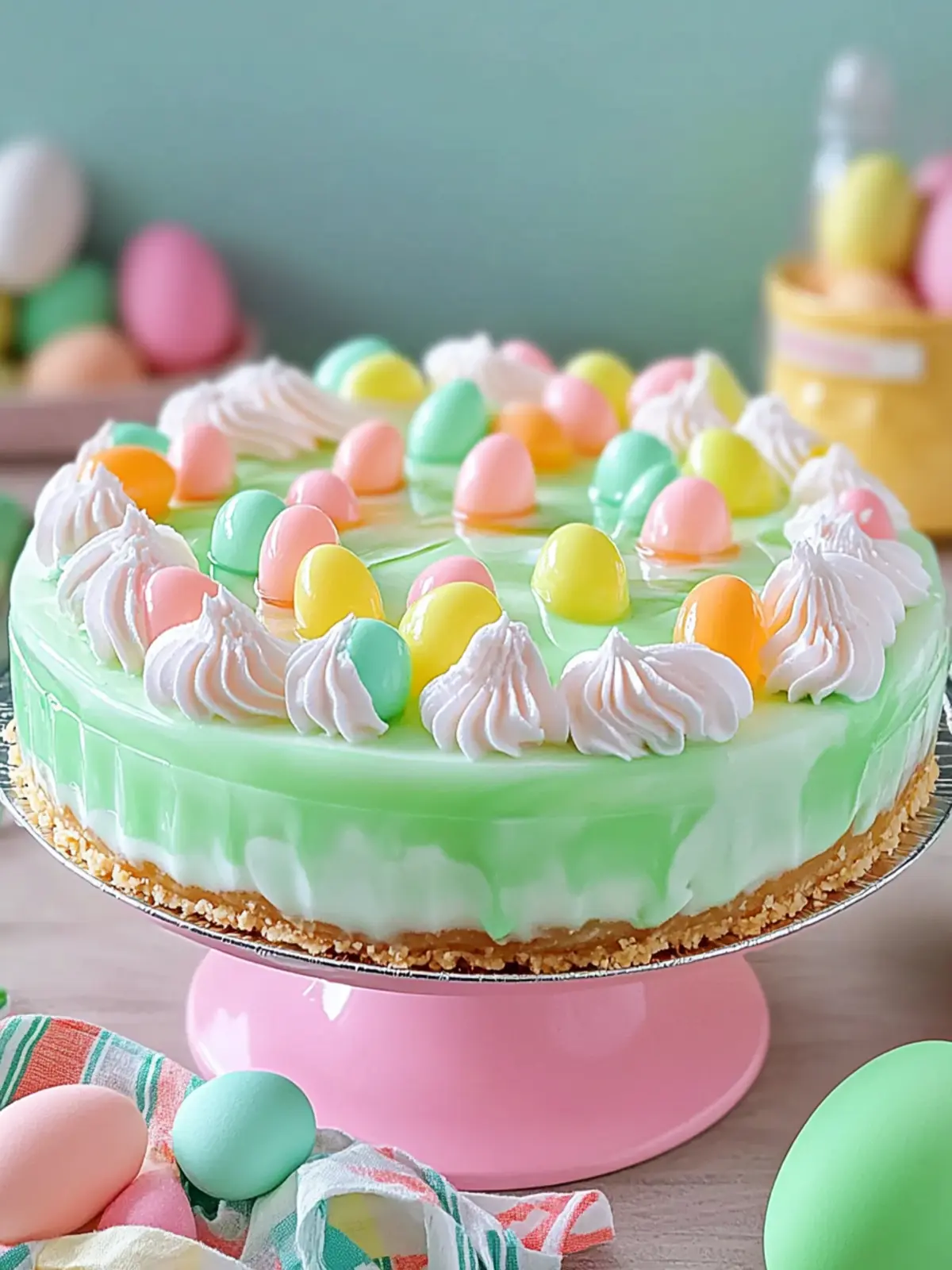 Delightful Easter No-Bake Jello Pie for Spring Celebrations 5 Easter No-Bake Jello Pie