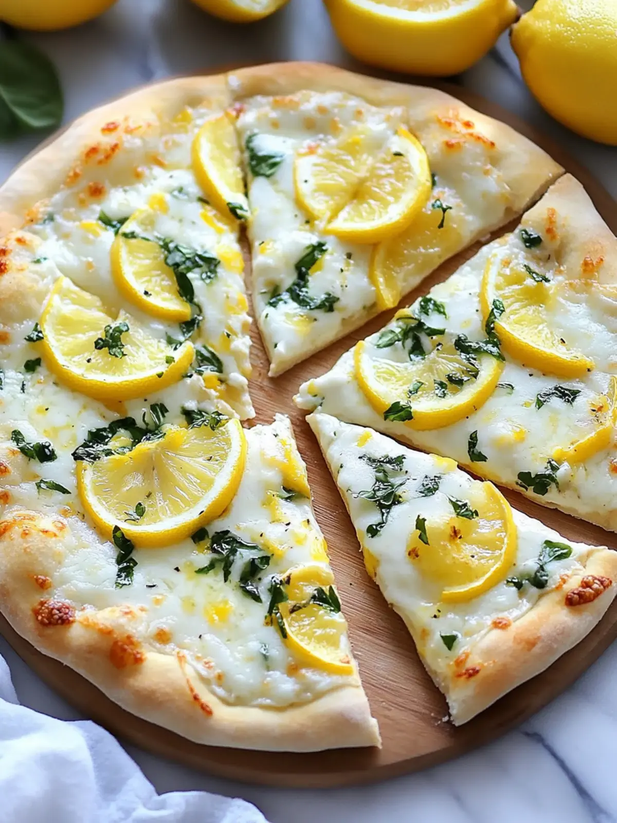 Bright and Zesty Lemon Pizza: A Refreshing Twist on Tradition 3 Bright and Zesty Lemon Pizza