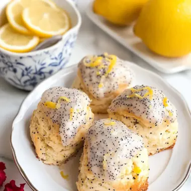 Ridiculously Easy Lemon Poppy Seed Scones for Perfect Mornings 9 Ridiculously Easy Lemon Poppy Seed Scones