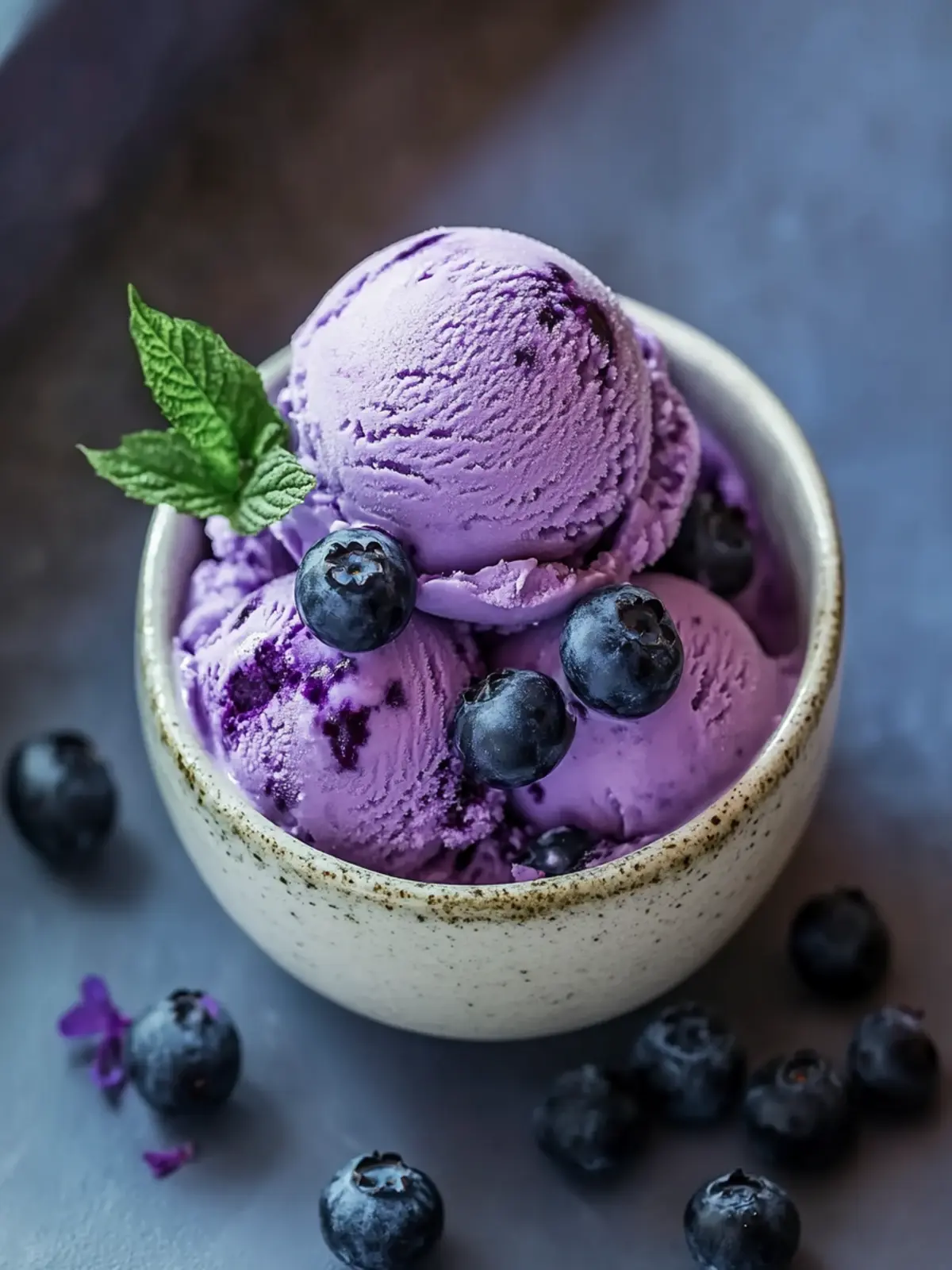 Guilt-Free Blueberry Cottage Cheese Ice Cream for Summer Bliss 2 Blueberry Cottage Cheese Ice Cream