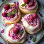 Raspberry and Rose Cheesecake Buns: Indulge in Floral Bliss 10 Raspberry and Rose Cheesecake Buns